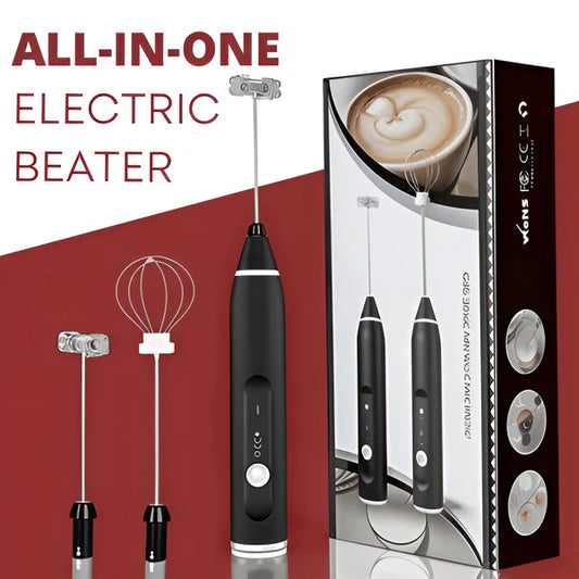 Rechargeable Coffee Beater - 3 in 1