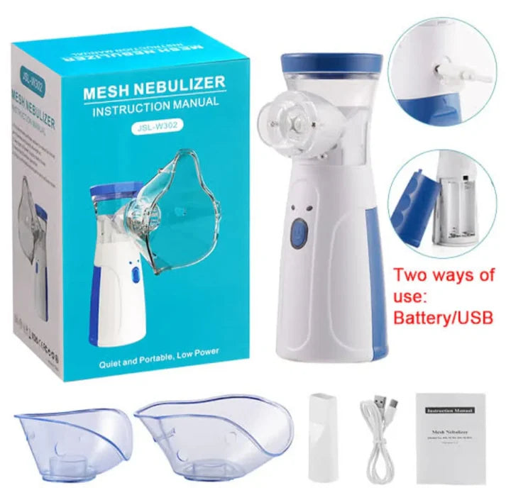 Portable Nebulizer for Kids & Adults |Breathing, Cough & Cold Relief